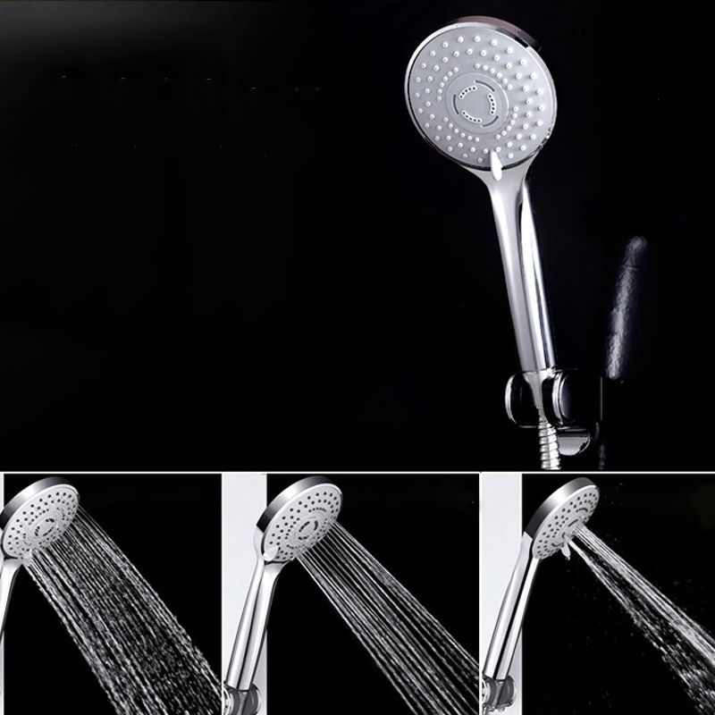 BowLift | Contemporary Handheld Shower Head Adjustable Spray Pattern Silver Shower Head