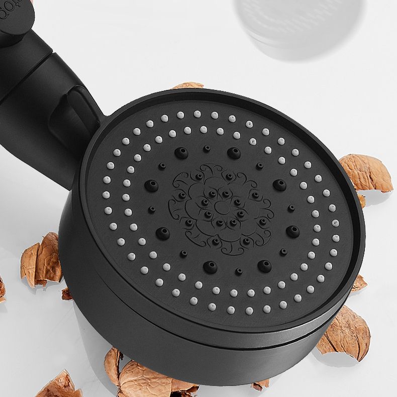 BowLift | Modern Shower Head Adjustable Spray Pattern Round Plastic Hand Shower