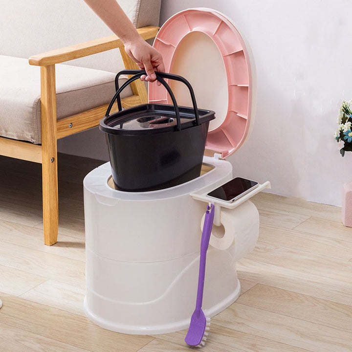 BowLift | Contemporary Floor-Mounted Toilet Plastic WC for the Bathroom