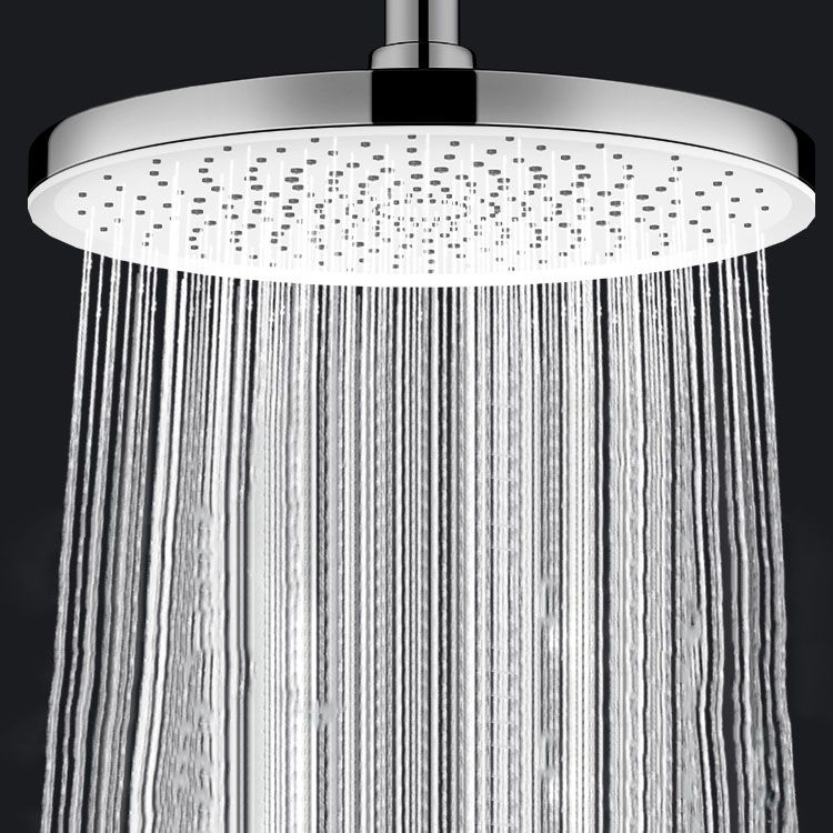 BowLift | Round Fixed Shower Head High Flow Aerated Wall Mount Shower Head