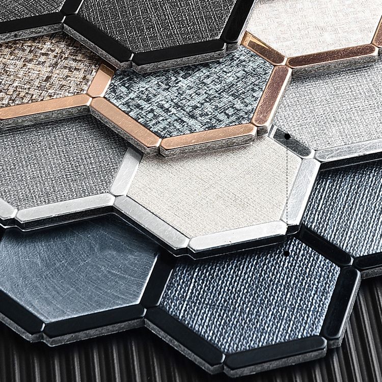 BowLift | Mosaic Tile Wallpaper Hexagonal Shape Peel and Stick Backsplash