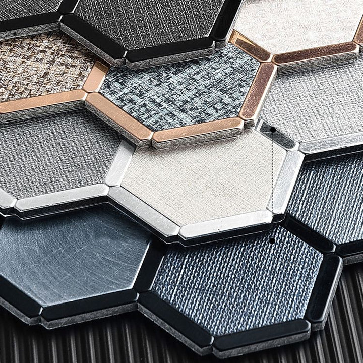 BowLift | Mosaic Tile Wallpaper Hexagonal Shape Peel and Stick Backsplash