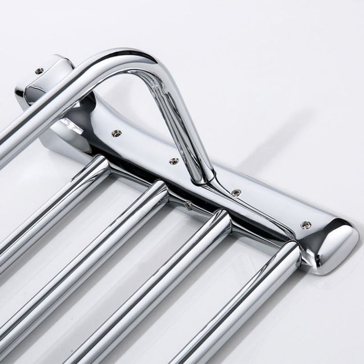 BowLift | Modern Bathroom Hardware Paper Holder Bathroom Shelf Silver Bathroom Accessory Set