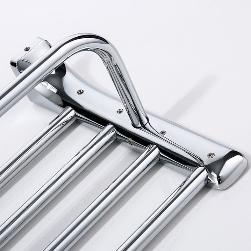 BowLift | Modern Bathroom Hardware Paper Holder Bathroom Shelf Silver Bathroom Accessory Set