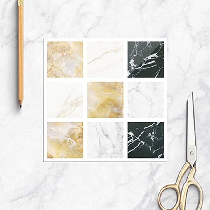 BowLift | PVC Square Peel & Stick Mosaic Tile Multicolored Backsplash & Wall Tile