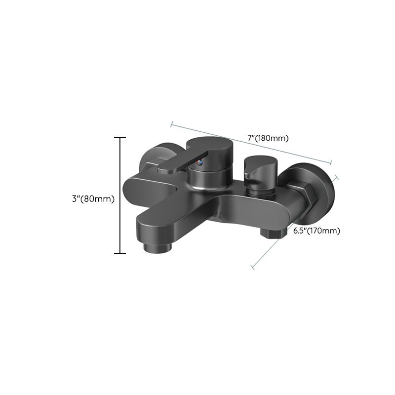 BowLift | Contemporary Bath Filler Trim Wall Mounted Fixed Bath Fitting