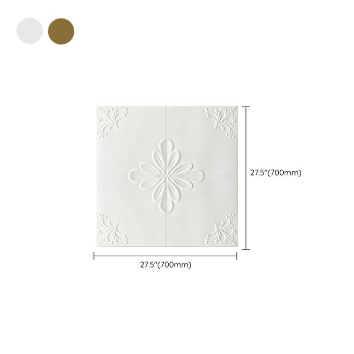 BowLift | Interior Wall Cladding 3D Floral Print Peel and Stick Waterproof Wall Panels