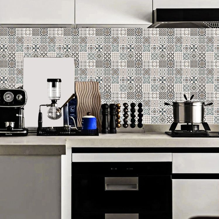 BowLift | Mosaic tile wallpaper plastic stain-resistant peel and stick mosaic tiles