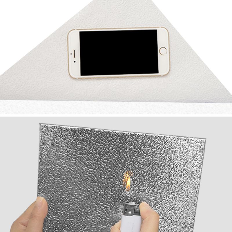 BowLift | Modern waterproof kitchen mirror Peel and Stick Backsplash tile