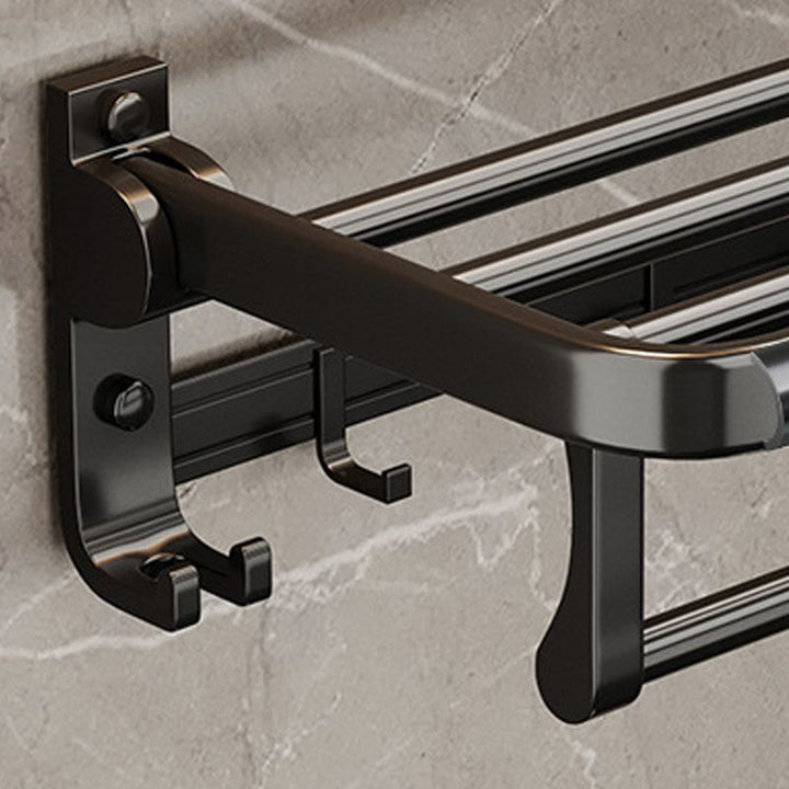 BowLift | Traditional Aluminum Bathroom Accessories Set Black Bathroom Accessories Kit