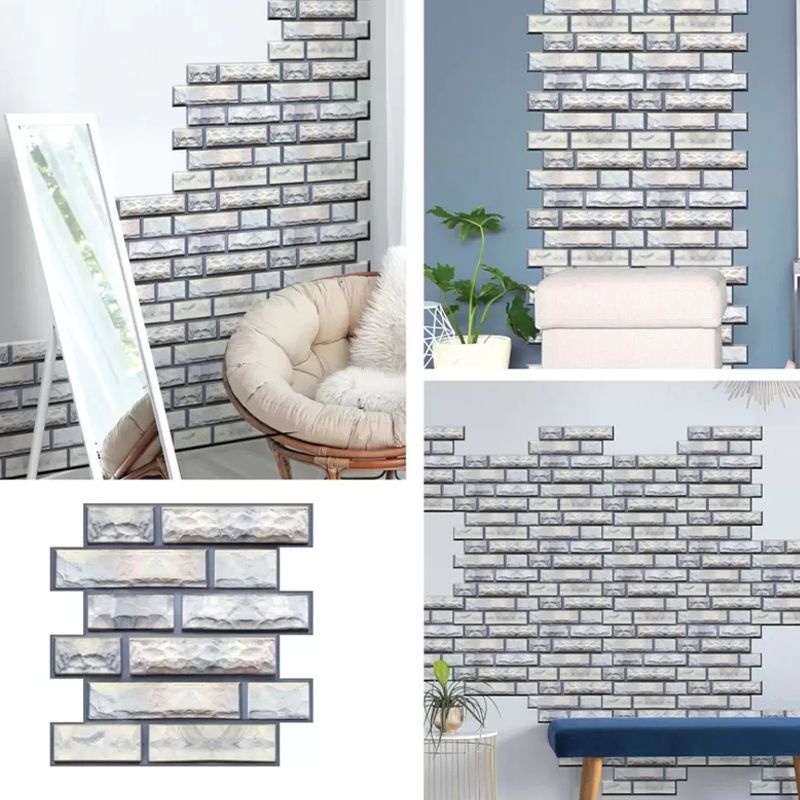 BowLift | Modern Matte Peel and Stick Tile Rectangular PVC Subway Tile for Bathroom