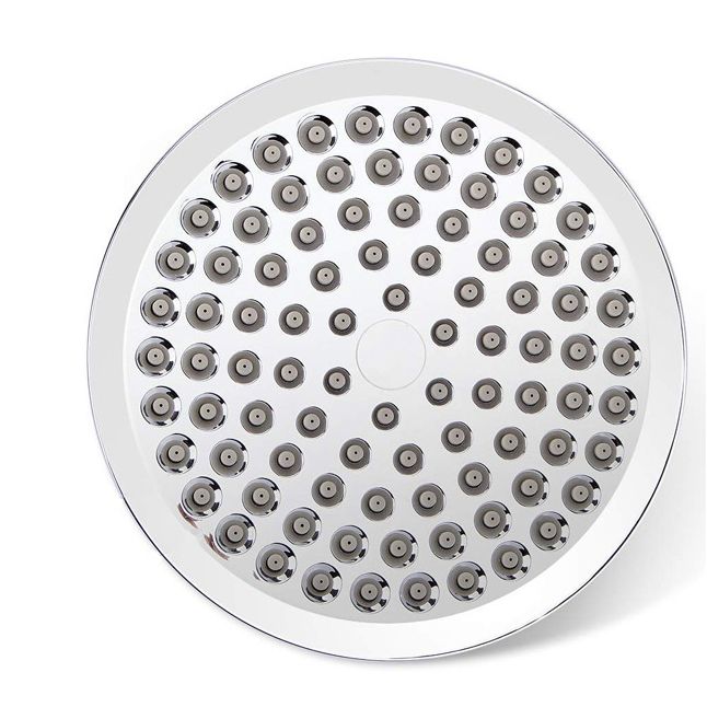 BowLift | Modern Dual Shower Head Square High Arc Shower Head Combination in Silver
