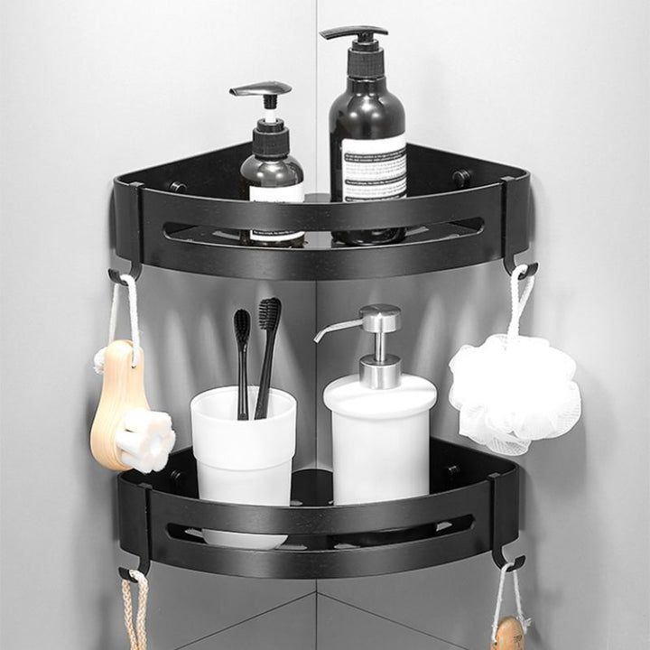BowLift | Modern Black Bathroom Accessory Set Tissue Holder Towel Bar Bathroom Fittings Set