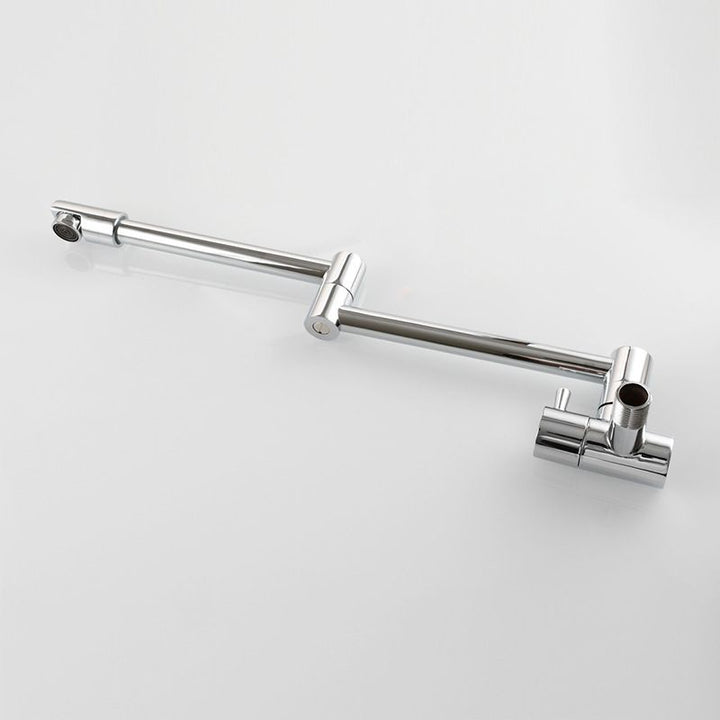 BowLift | Modern Pull-down Faucet Single Handle Wall Mounted Pot Filler Low Profile 1 Holder Filler