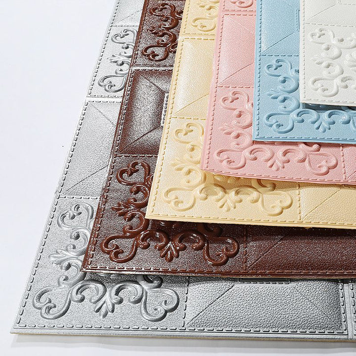 BowLift | Modern Wall Panel Peel and Stick Texture Effect Design Square Wall Panel