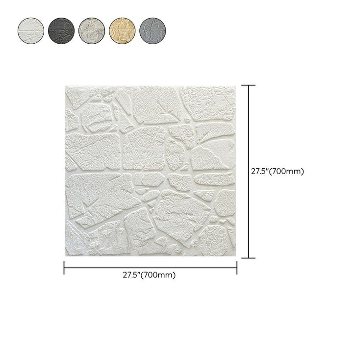 BowLift | Modern Pearl Wainscoting PVC Wall Access Panel Peel and Stick Wall Tile for Bedroom