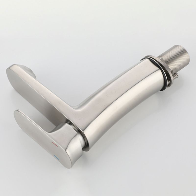 BowLift | Square 1-Handle Basin Faucet 1 Hole Basin Faucet