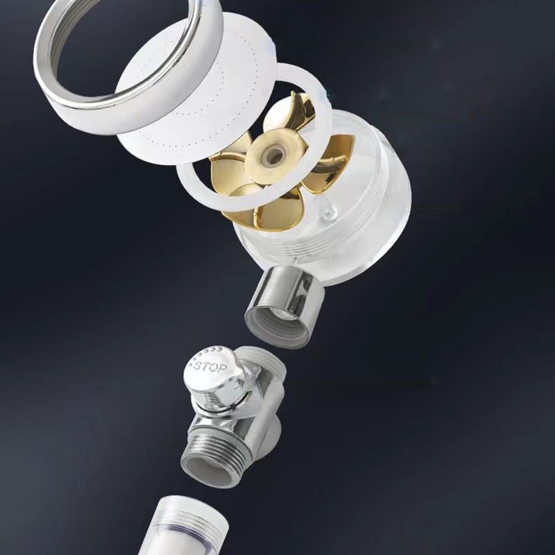 BowLift | Plastic Showerhead Contemporary Handheld Showerhead with Water Filtration