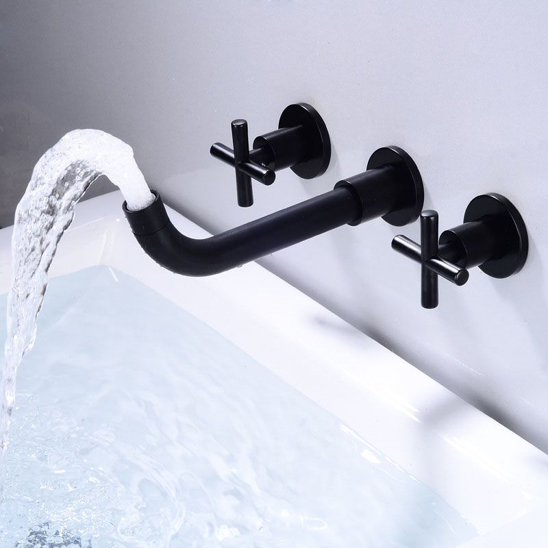 BowLift | Modern Wall Mounted Fixture Bathroom Bathtub Mixer Faucet
