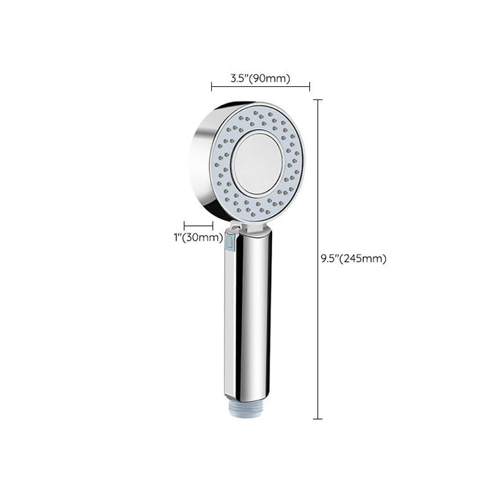 BowLift | Contemporary Wall Mounted Showerhead Combination Chrome Round Hand Shower