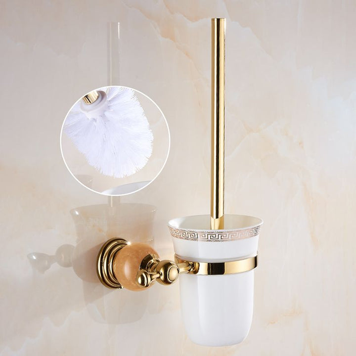 BowLift | Modern bathroom accessories as a single piece or as a set in gold