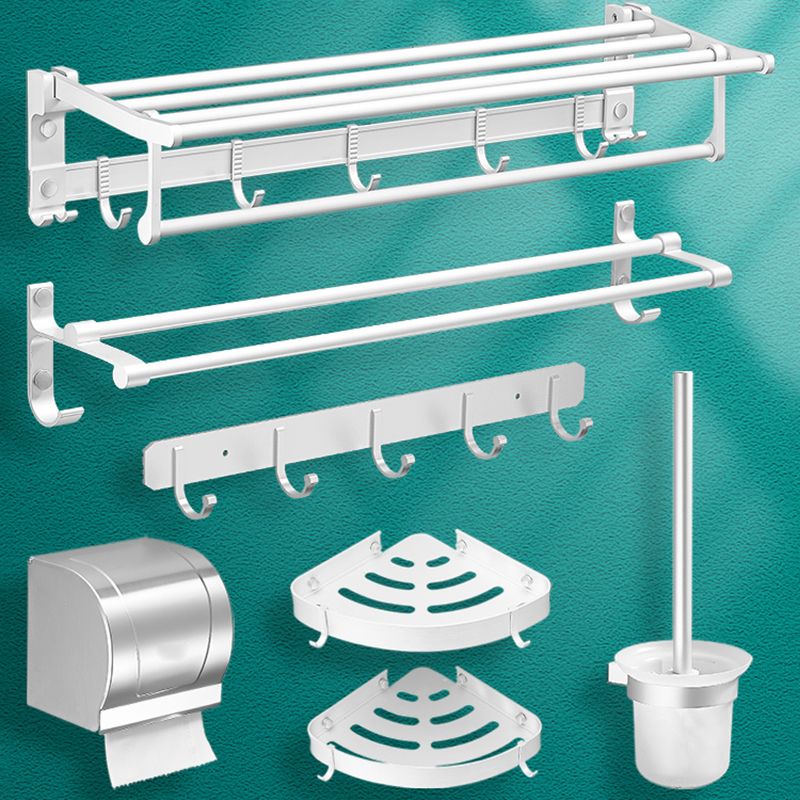BowLift | Modern Bathroom Accessories Hardware Set White Metal Bathroom Accessories Kit
