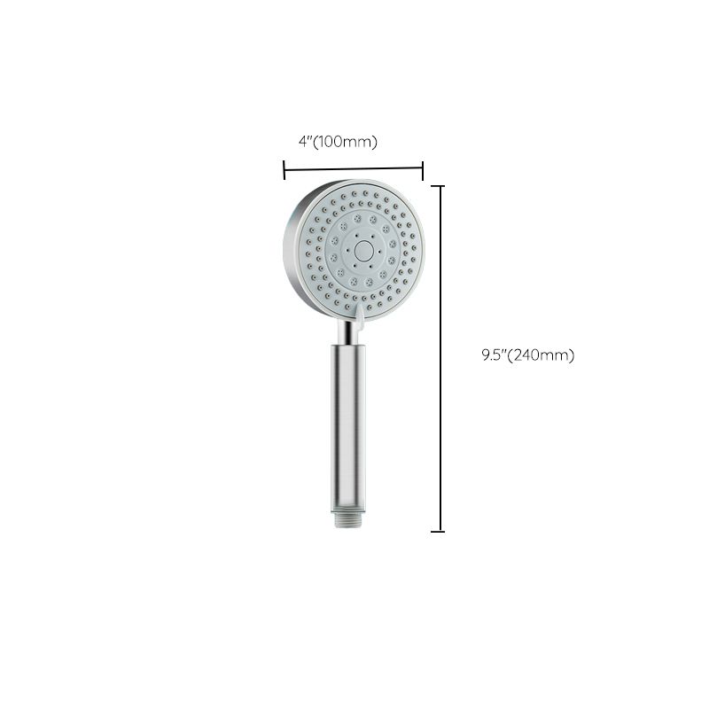 BowLift | Stainless Steel Round Hand Shower Adjustable Spray Pattern Shower Head