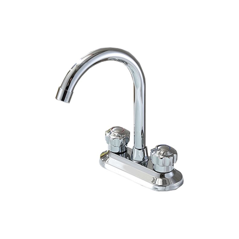 BowLift | High arch conversion faucet two-handle brass sink faucet for the bathroom