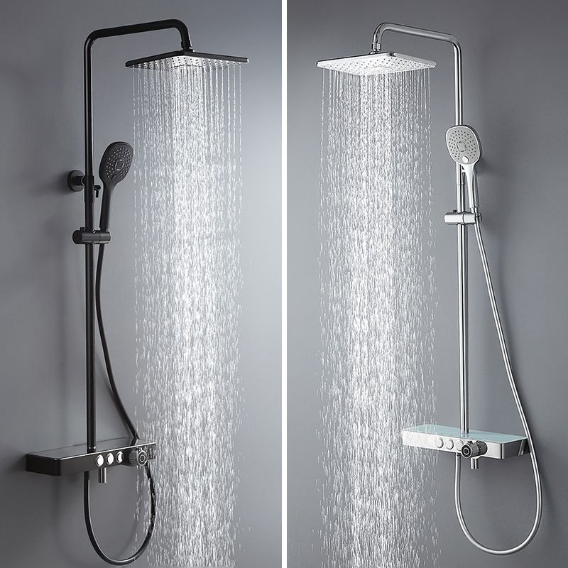 BowLift | Plastic hands-free showerhead adjustable water flow showerhead