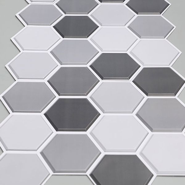 BowLift | Mosaic Tiles Wallpaper PVC waterproof for peeling and sticking Mosaic tiles with hexagonal shape
