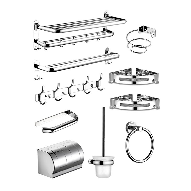 BowLift | modern bathroom accessories set stainless steel towel holder bathroom shelf bathroom set