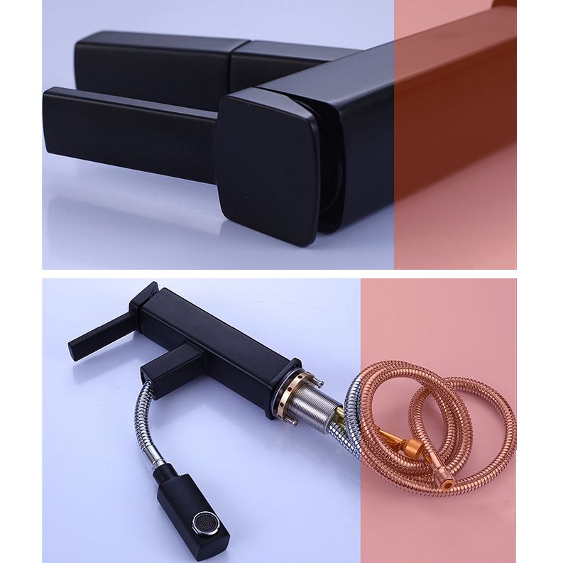 BowLift | Glam Style Faucet Single Handle Centerset Faucet with Swivel Spout