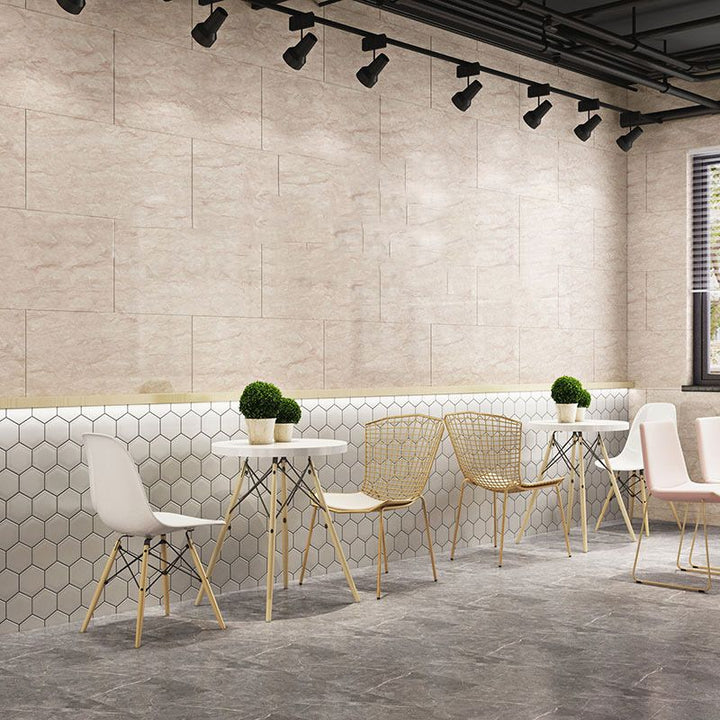 BowLift | Modern PVC Peel and Stick Wall Tile Single Plate Wallpaper with Rectangular Shape