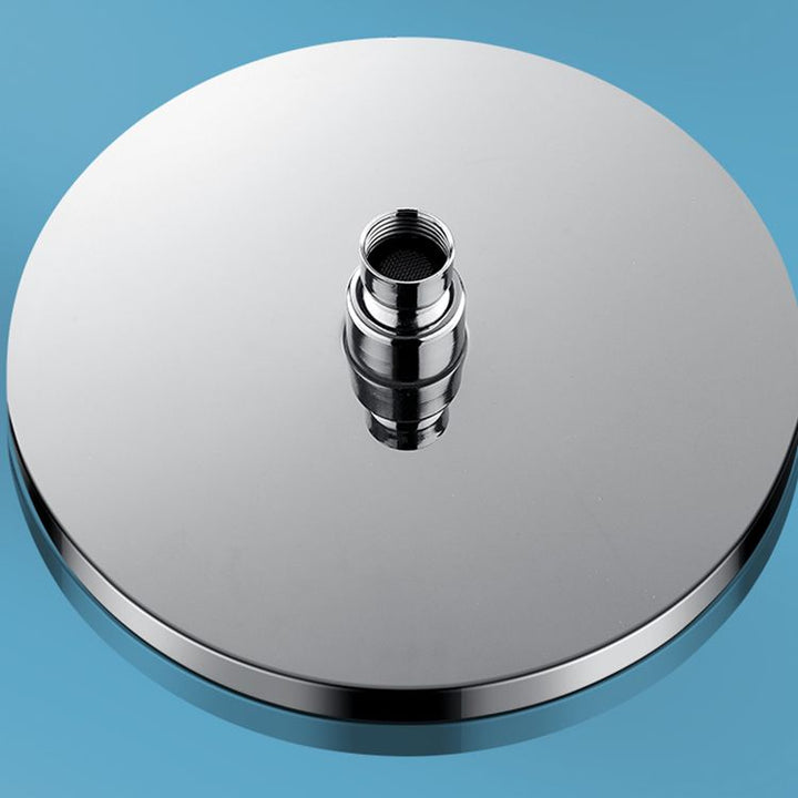 BowLift | Metal Shower Head Combo Contemporary Round Fixed Shower Head for the Bathroom