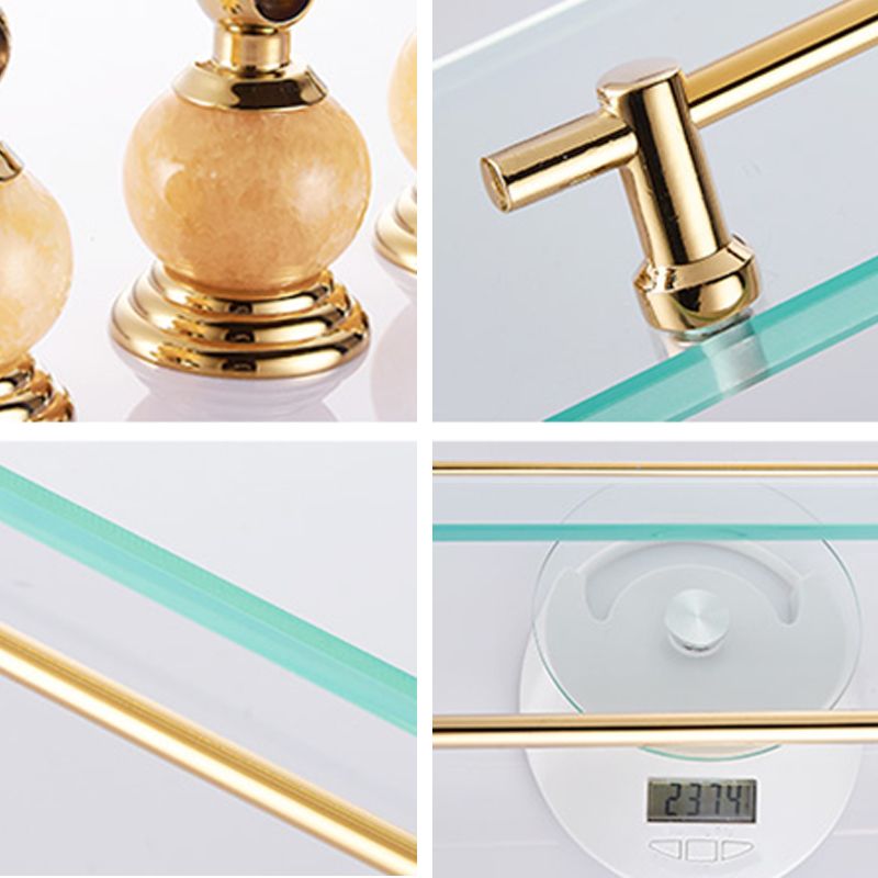 BowLift | Modern bathroom accessories as a single piece or as a set in gold