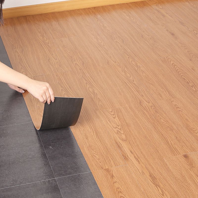 BowLift | PVC flooring Peel and Stick Smooth Wood Look Rectangle Vinyl Floor