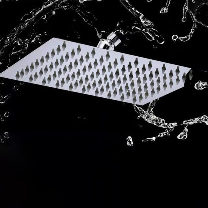 BowLift | Traditional Dual Shower Head Square Wall Mounted Dual Shower