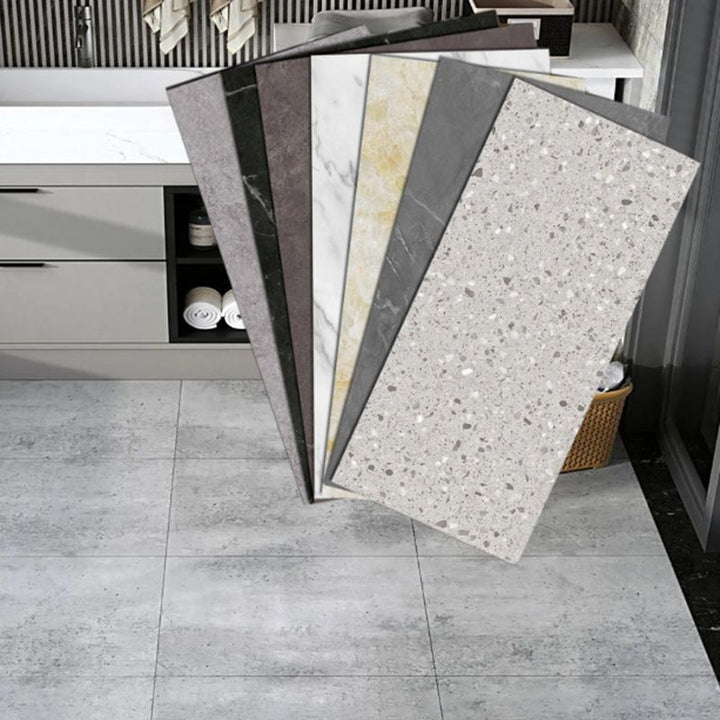 BowLift | Peel and Stick Vinyl Flooring Low Gloss Vinyl Flooring with Marble Look