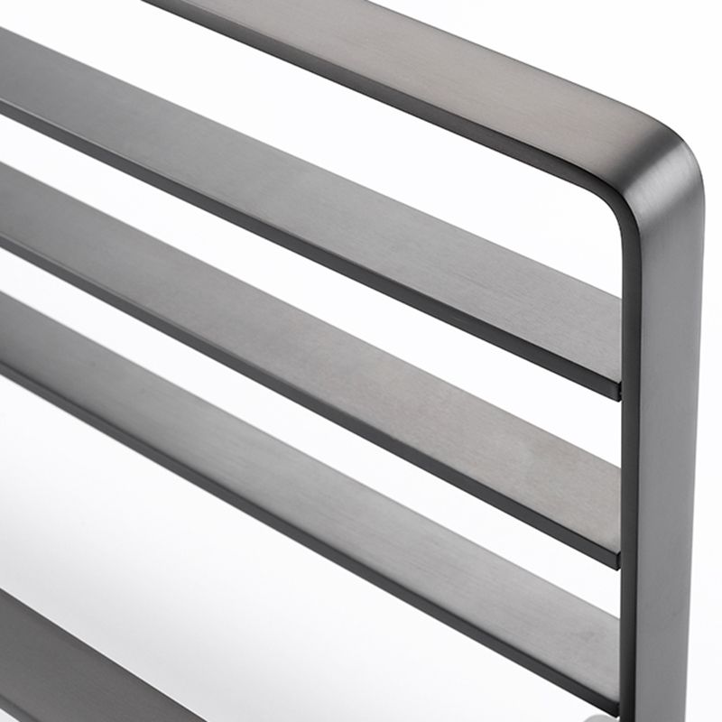 BowLift | Gray metal modern bathroom accessories as a single item or as a set