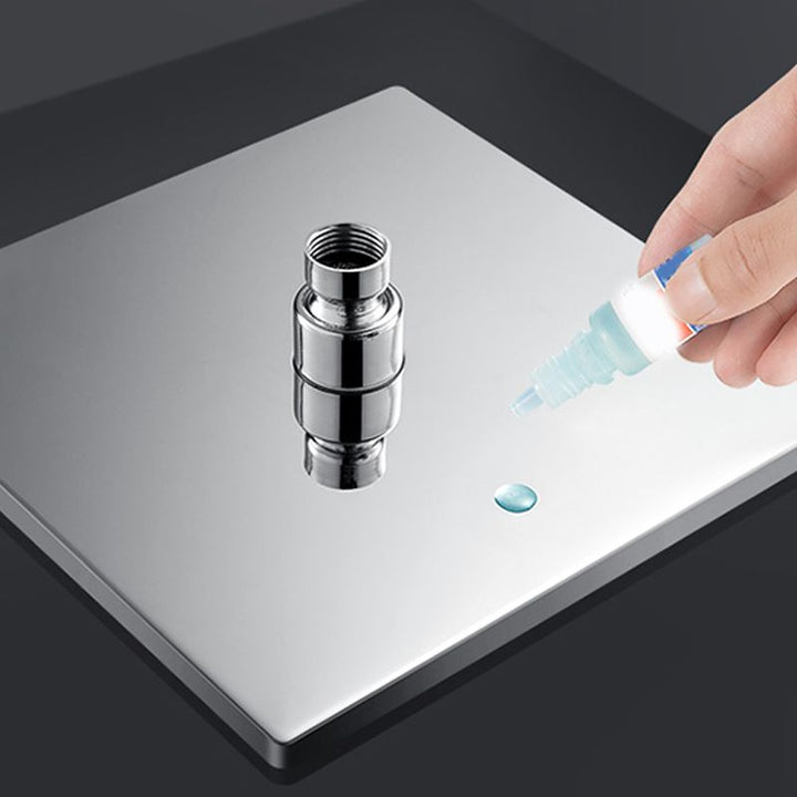 BowLift | Contemporary square shower head combination with hand shower
