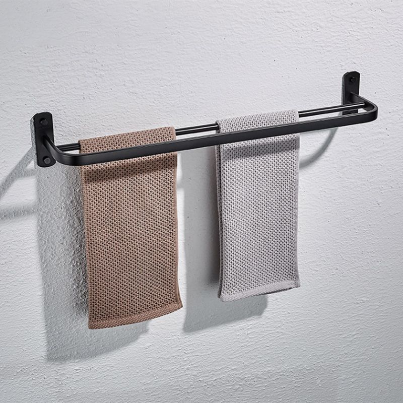 BowLift | Modern black bathroom accessories set towel holder bathroom shelf bathroom faucet set