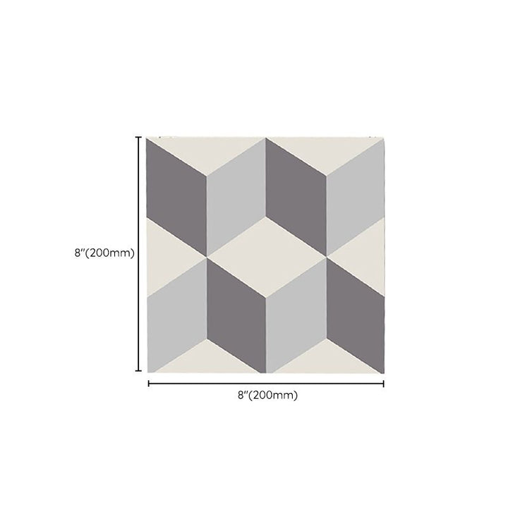 BowLift | Square Indoor Vinyl Floor Peel and Stick 3D Print Vinyl Floor
