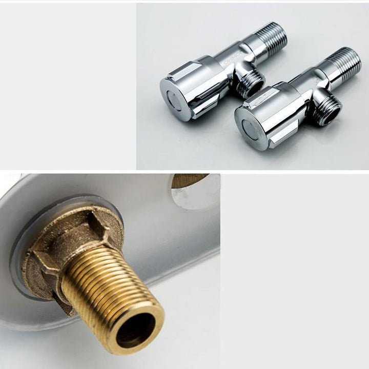 BowLift | Modern Style Bathroom Faucet Dual Handle Faucet Swivel Spout Faucet