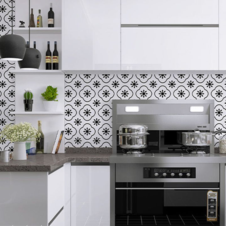 BowLift | Rectangular Peel-and-Stick Tiles PVC Single Tile for Kitchen and Bathroom