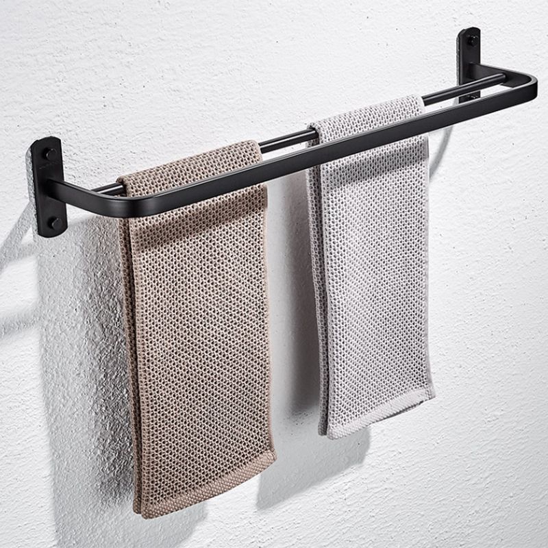 BowLift | Modern black bathroom accessories set towel holder bathroom shelf bathroom faucet set