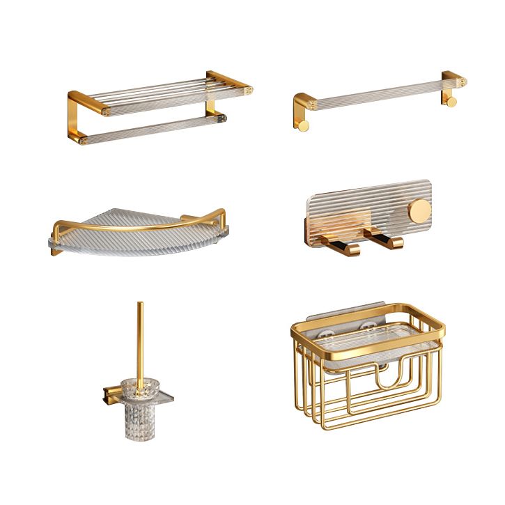 BowLift | Plastic Modern Bathroom Accessories Hardware Set with Bathroom Shelf