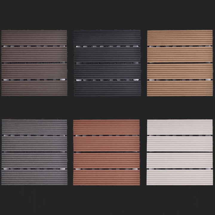 BowLift | Modern plastic wood laminate decking outdoors, mold-resistant laminate