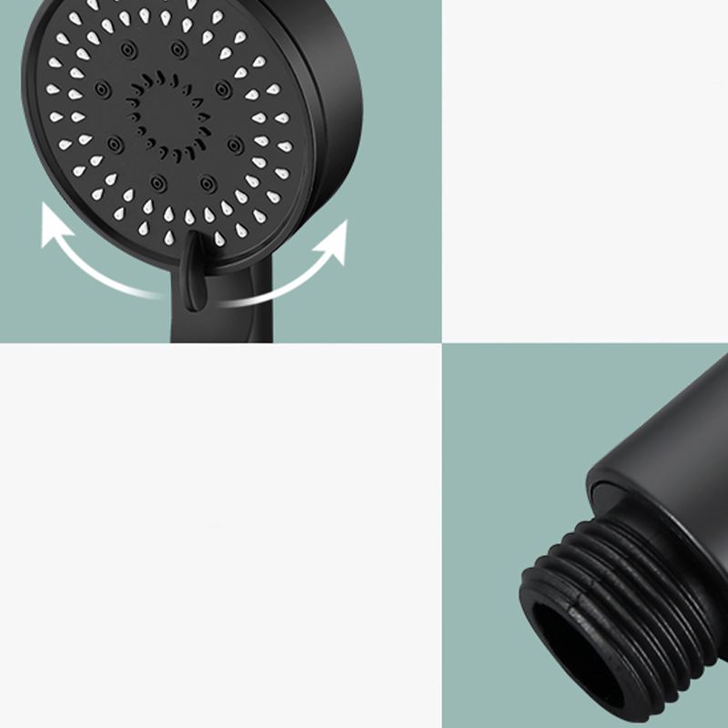 BowLift | Modern Round Hand Shower Medium Flow 5 Spray Wall Mount Hand Shower