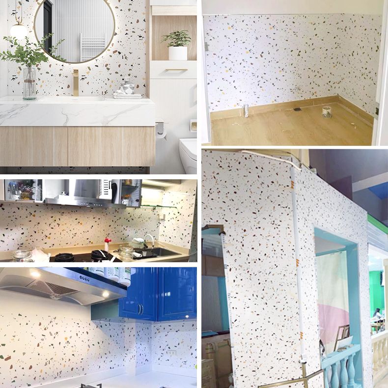 BowLift | PVC Rectangular 20 Pack 12" x 23" Peel & Stick Mosaic Tile Kitchen and Bathroom