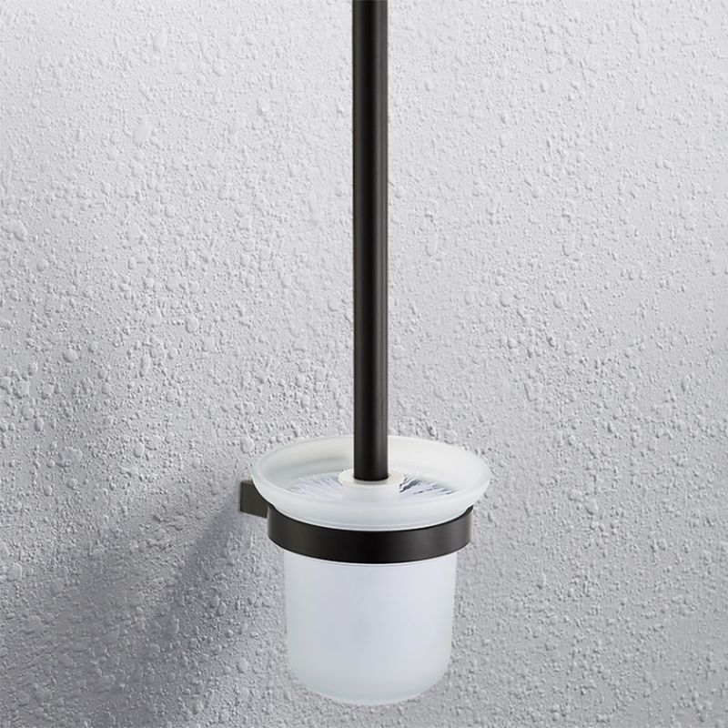 BowLift | Modern black bathroom accessories set towel holder bathroom shelf bathroom faucet set